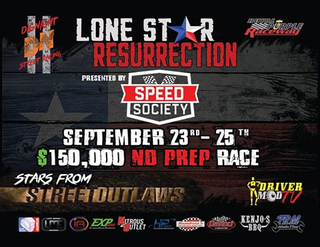 Illustration for article titled There's a big no-prep drag race this weekend! Lone Star Resurrection - $150k in payouts!